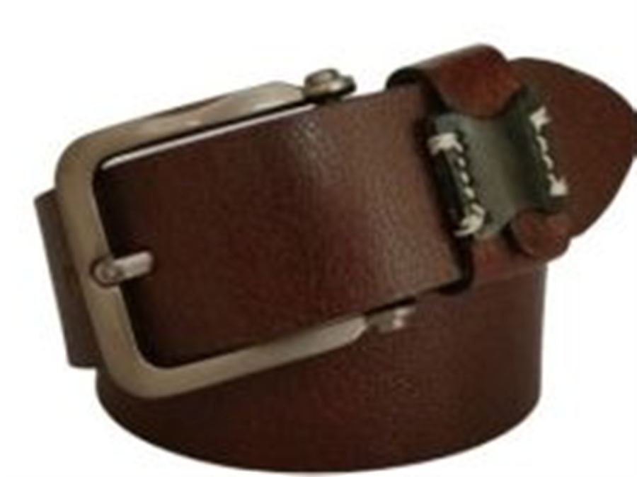 Casual Leather Belt for Men – textured strap
