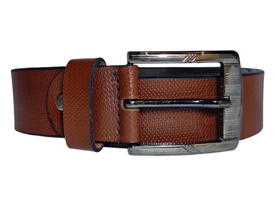 Formal Leather Belt – sleek polished buckle