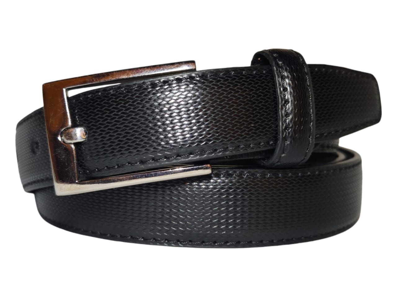 PU leather belt finish view 3