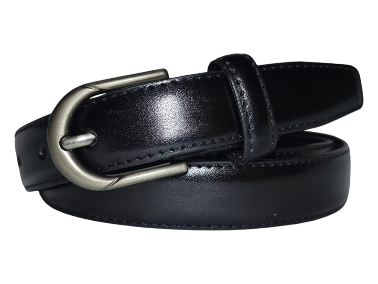PU leather belt finish view 5