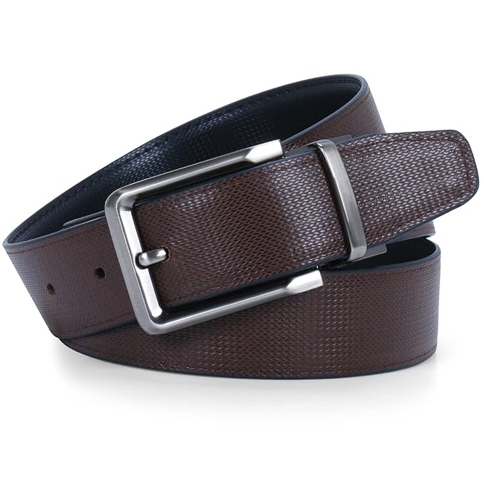 Reversible PU belt dual-color view 3